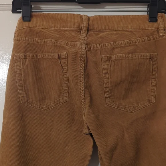 J. Crew Women's Skinny Leg Vintage Matchstick Corduroy Pants in Brown/Tan - Picture 6 of 10